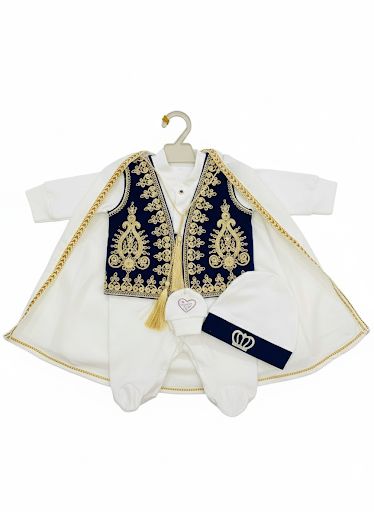 Ensemble Traditionnel 5 Pièces pour طهارة bébé 👶 –💯 قطن ناعم، جودة لا مثيل لها